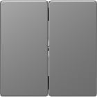 Schneider Electric - Tecla doble para mecanismo D-LIFE de color aluminio