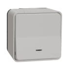 Schneider Electric - PULSADOR SUPERFICIE CON LED BLANCO