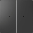 Schneider Electric - Tecla de pulsación doble D-LIFE en color antracita