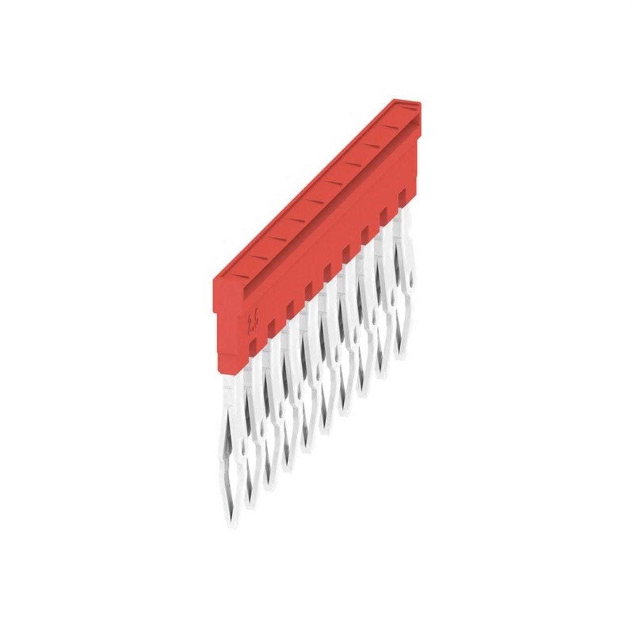 WEIDMULLER - Conexión transversal ZQV 2,5N/10 RD