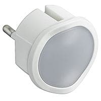 LEGRAND - Luz nocturna tranquilizante con distintos modos de uso: automático o manual. Blanco