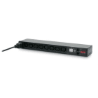 APC by Schneider Electric - Regleta 1U 16A 230V IEC320 208V/230V C13