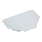 PEMSA - Tapa para la derivación T Click de las bandejas Pemsaband® e Inducanal®, ancho 100 mm, en acero inoxidable AISI 304