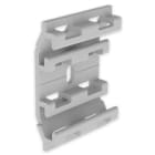 UNEX - Base individual de ancho 75 mm Unex en U23X color gris