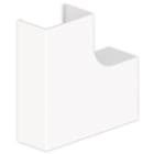 UNEX - Ángulo plano de 45x75 mm Unex en U24X color blanco