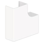 UNEX - Ángulo plano de 60x100 mm Unex en U24X color blanco