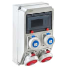 IDE - Cofret IP67 9 módulos 2-3P+neutro+tierra 16A 2-2P+toma tierra 16A