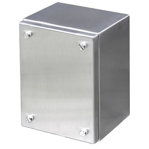 IDE - Caja de bornas inoxidable 304L 200x200x90 tapa atornillada