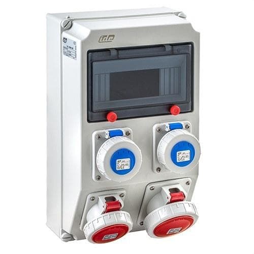 IDE - Cofret 9 módulos 3 polos + tierra 16A 3 polos + tierra 32A 2-2P+toma tierra 16A