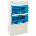 SOLERA - Caja industrial 22 elementos de 270x500x160 tapa lisa laterales lisos IP65 IK08