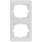 SOLERA - Marco 2 elementos vertical 154x81x10 blanco