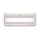 LUZNOR - Luminaria emergencia L LED sin permanente 1200lm 1h difusor transparente