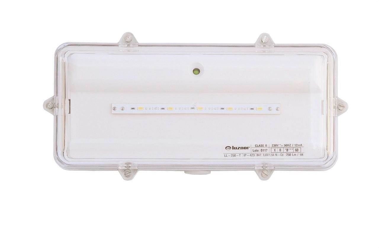 LUZNOR - Luminaria emergencia estanca led LLE-450B