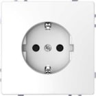 Schneider Electric - Toma schuko completa con mecanismo 16A blanco ártico D-LIFE para instalación empotrada
