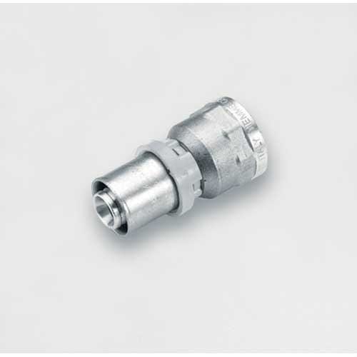 TIEMME - Racor recto H 1652SN estañado diámetro 40x1.1/4" para tubo multicapa