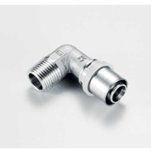 TIEMME - "1654SN CODO M EST DE PRENSAR TUBO MULT � 16 X 1/2"""
