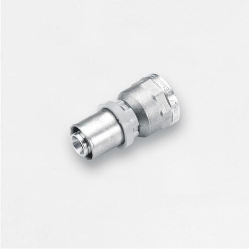 TIEMME - Racor recto H 1652CTSN 20x1/2" ISO228 estañado para tubo multicapa