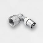 TIEMME - Racor codo H 1655CTSN diámetro 25x3/4" ISO228 gama estañada para tubo multicapa