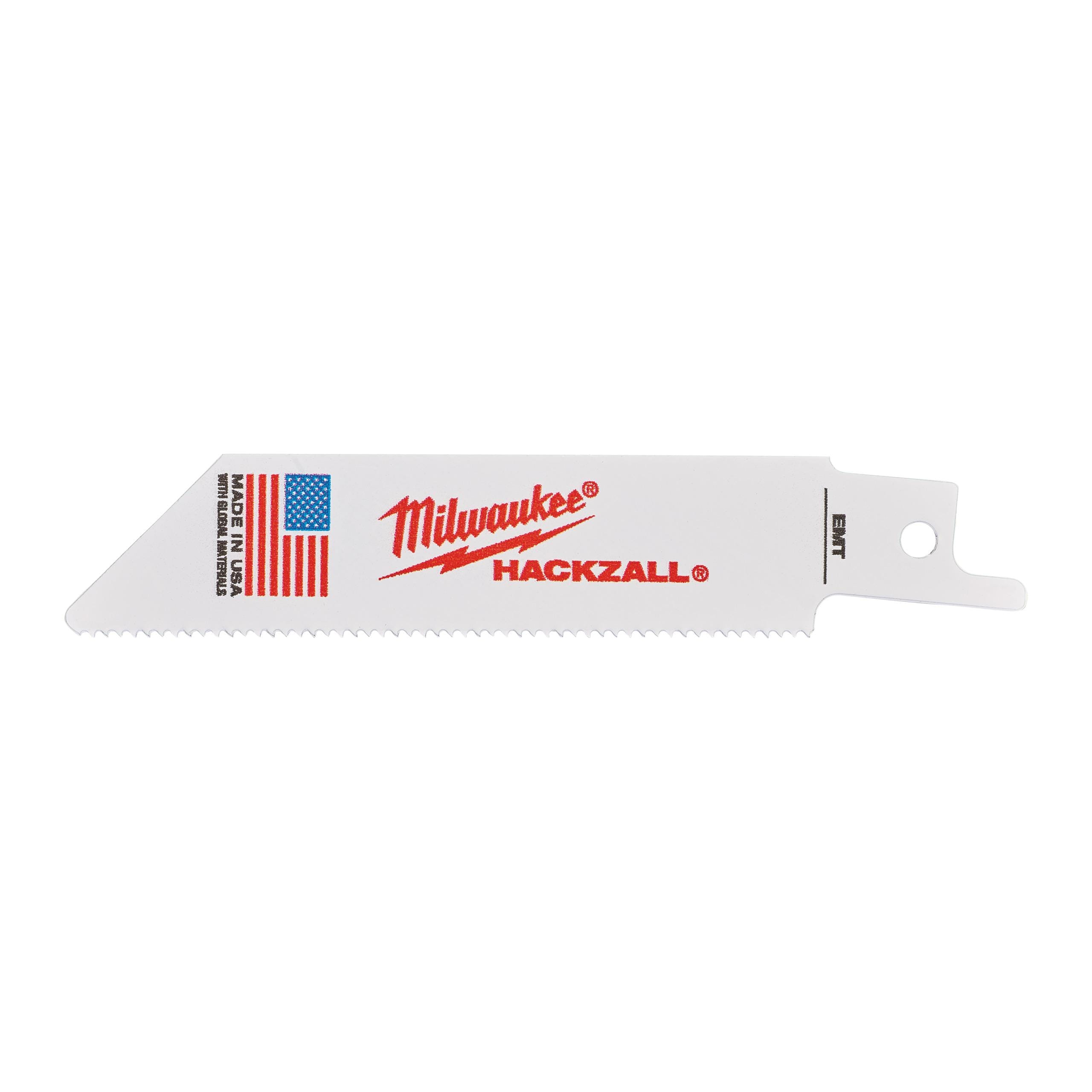 MILWAUKEE - HOJA SABLE HACKZALL 100MM 18TPI - 5UDS