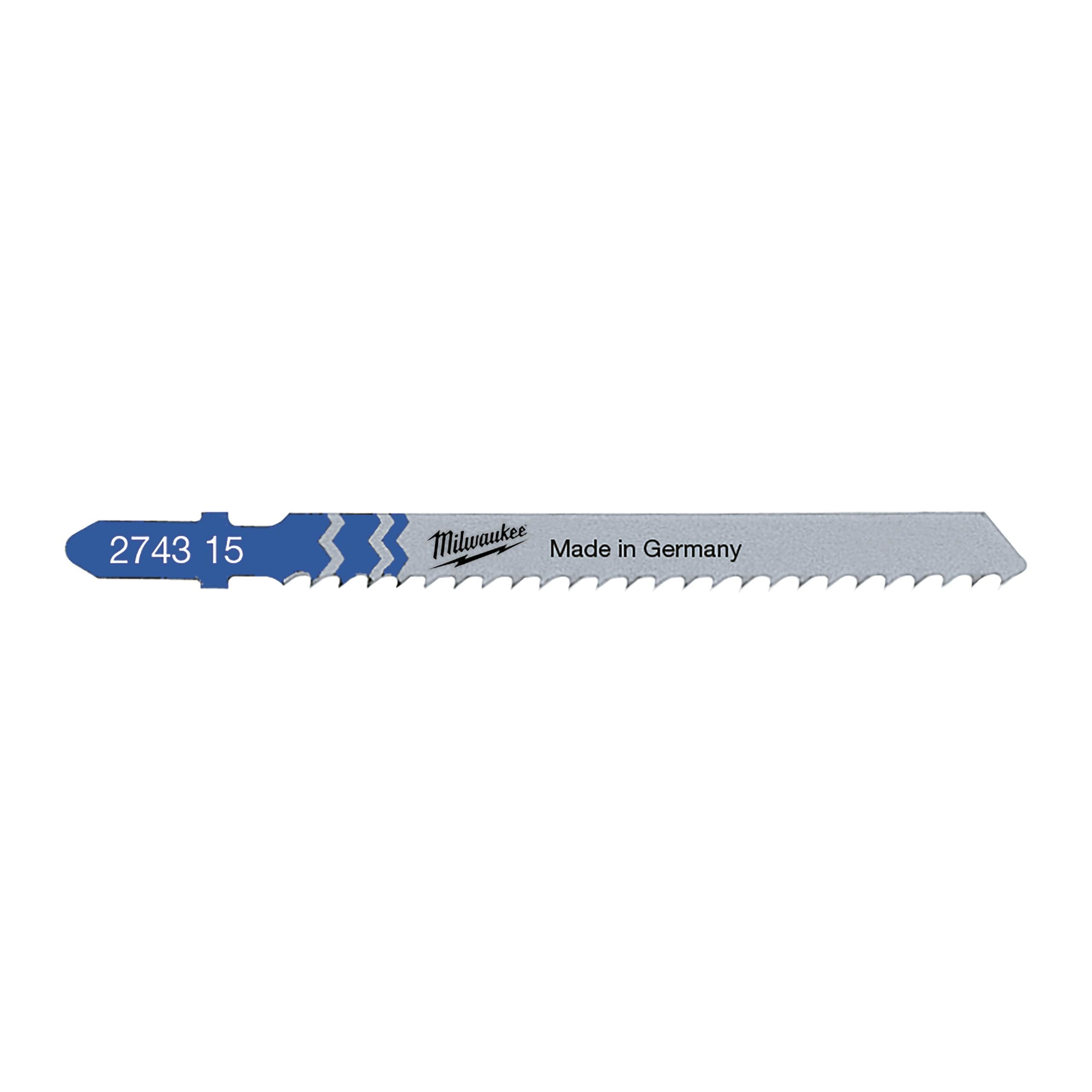 MILWAUKEE - SEG.ALUMINIO 75MM PASO 3MM - 5UDS