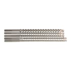 MILWAUKEE - ESTUCHE PLASTICO 5 BROCAS SDS-MAX