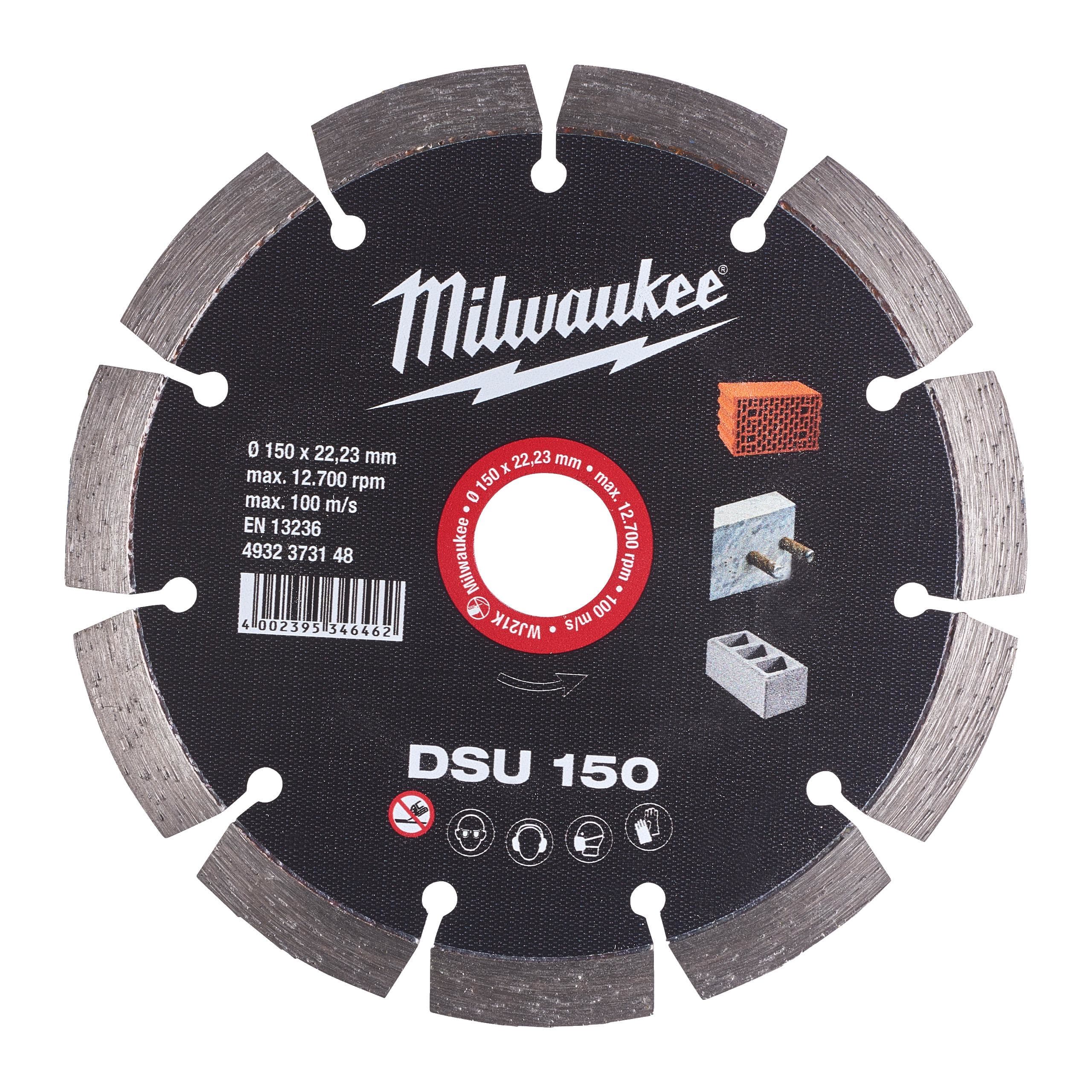 MILWAUKEE - DISCO DIAMANTE ROZADORAS