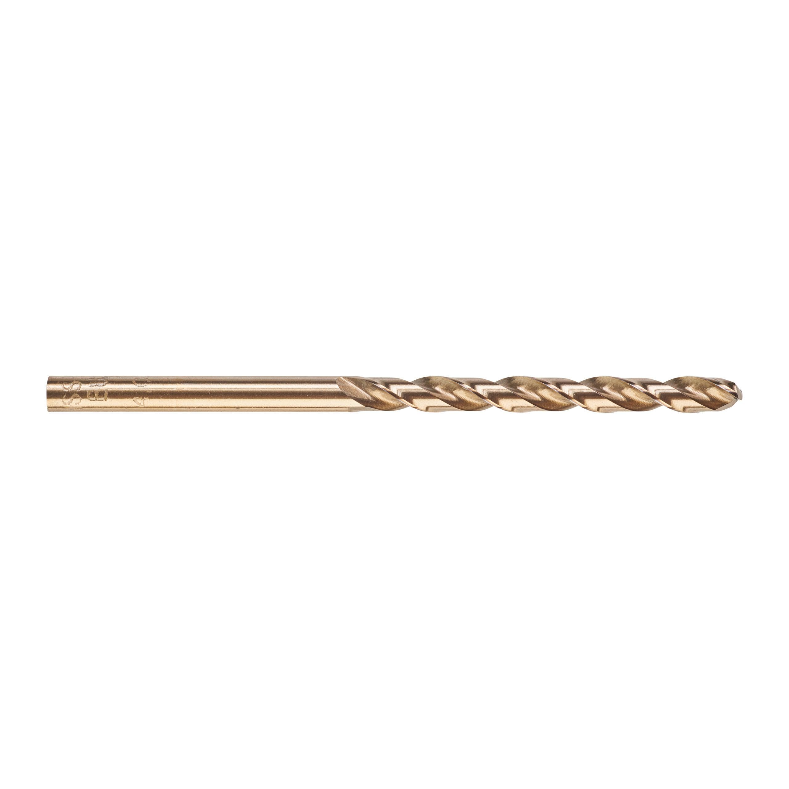 MILWAUKEE - PAQ. 10 BROCAS COBALTO 4MM HSS CO-DIN338