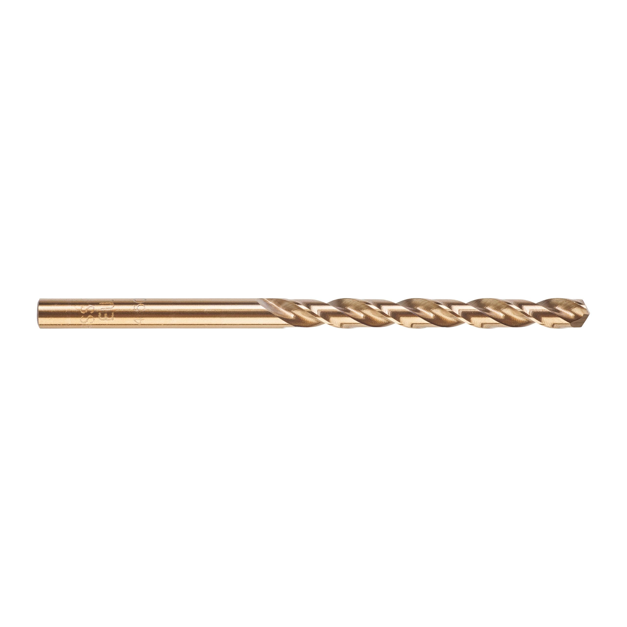 MILWAUKEE - PAQ. 10 BROCAS COBALTO 4,50MM HSS CO-DIN338