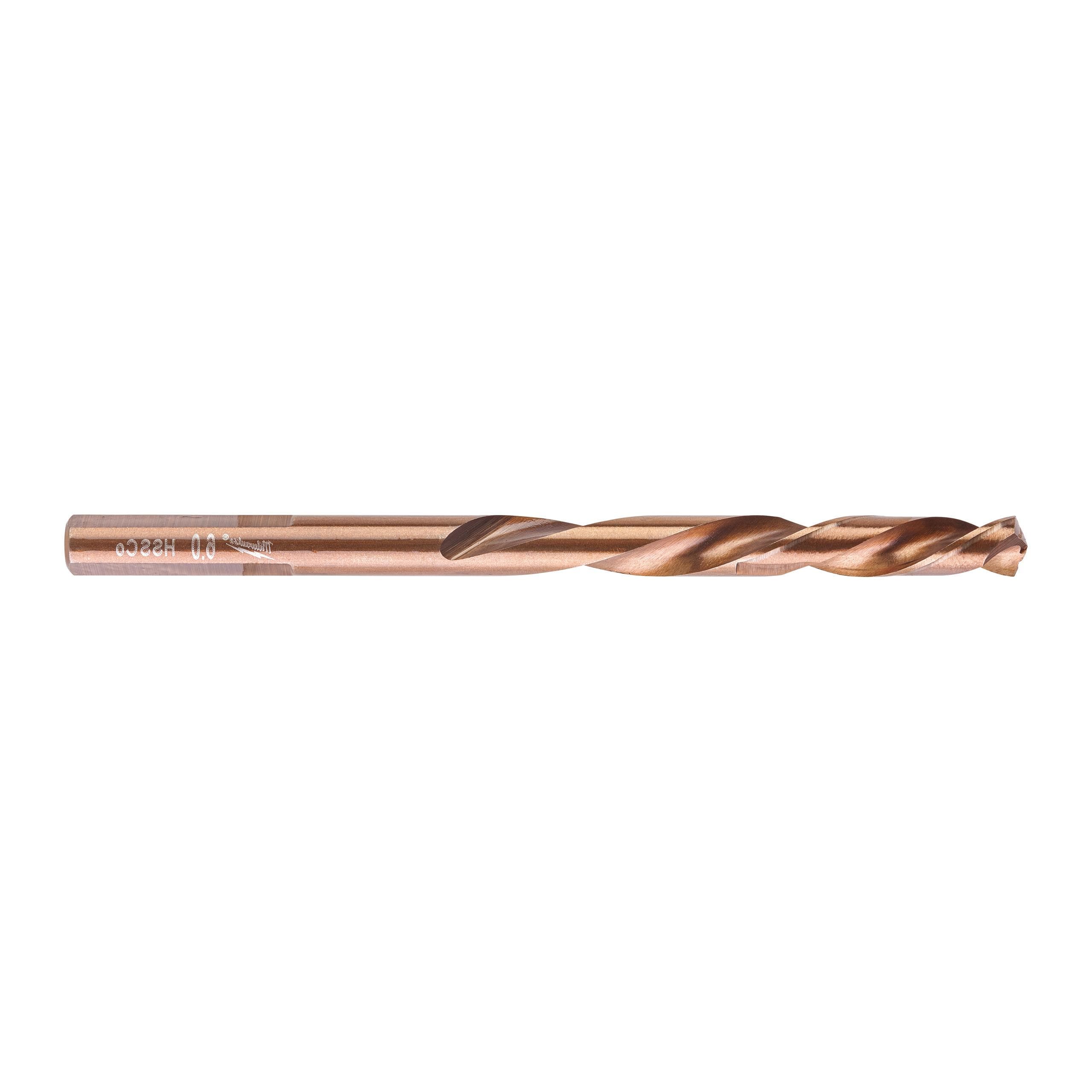 MILWAUKEE - PAQ. 10 BROCAS 6MM METAL HSS-CO DIN338