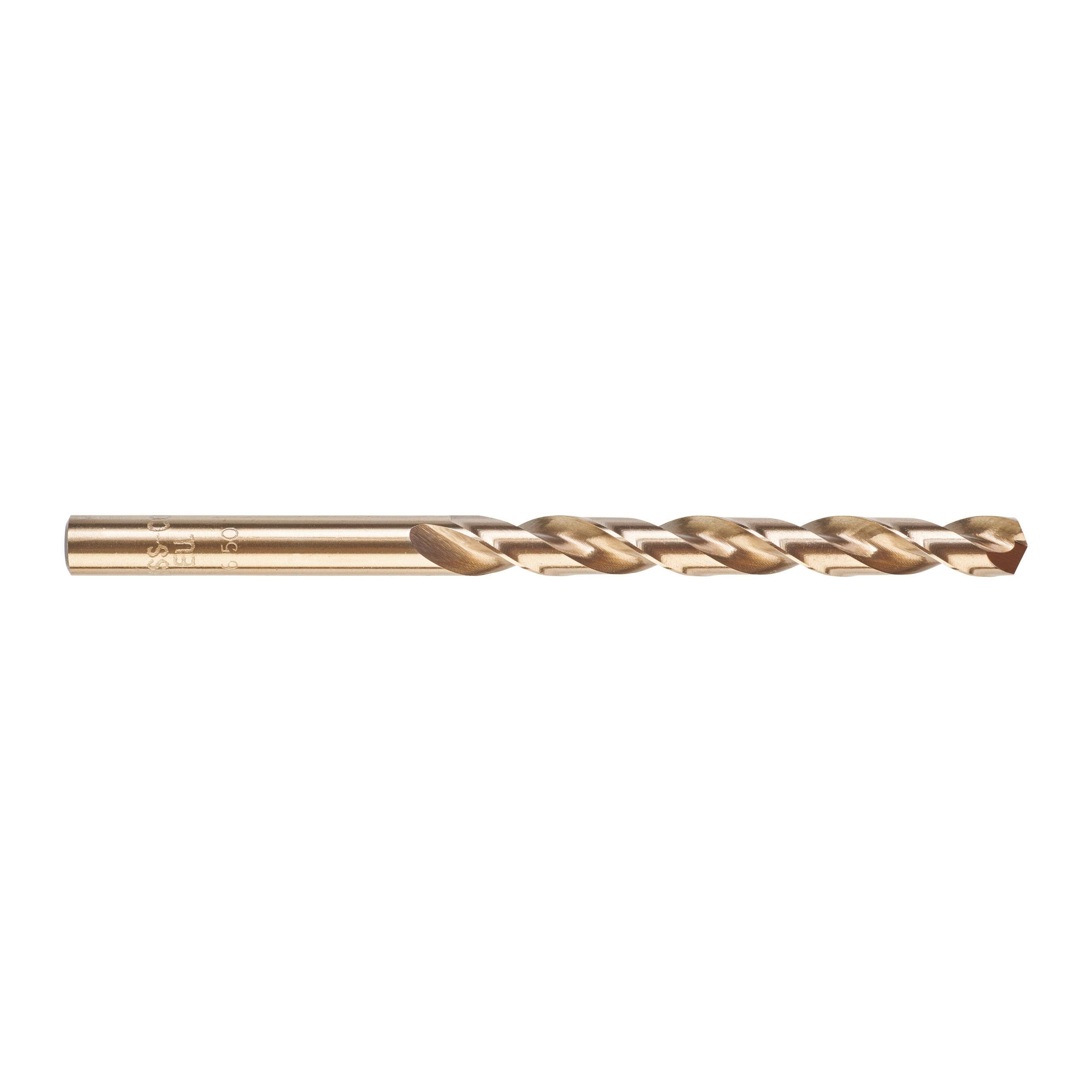 MILWAUKEE - PAQ. 10 BROCAS COBALTO 6.50MM HSS CO-DIN338