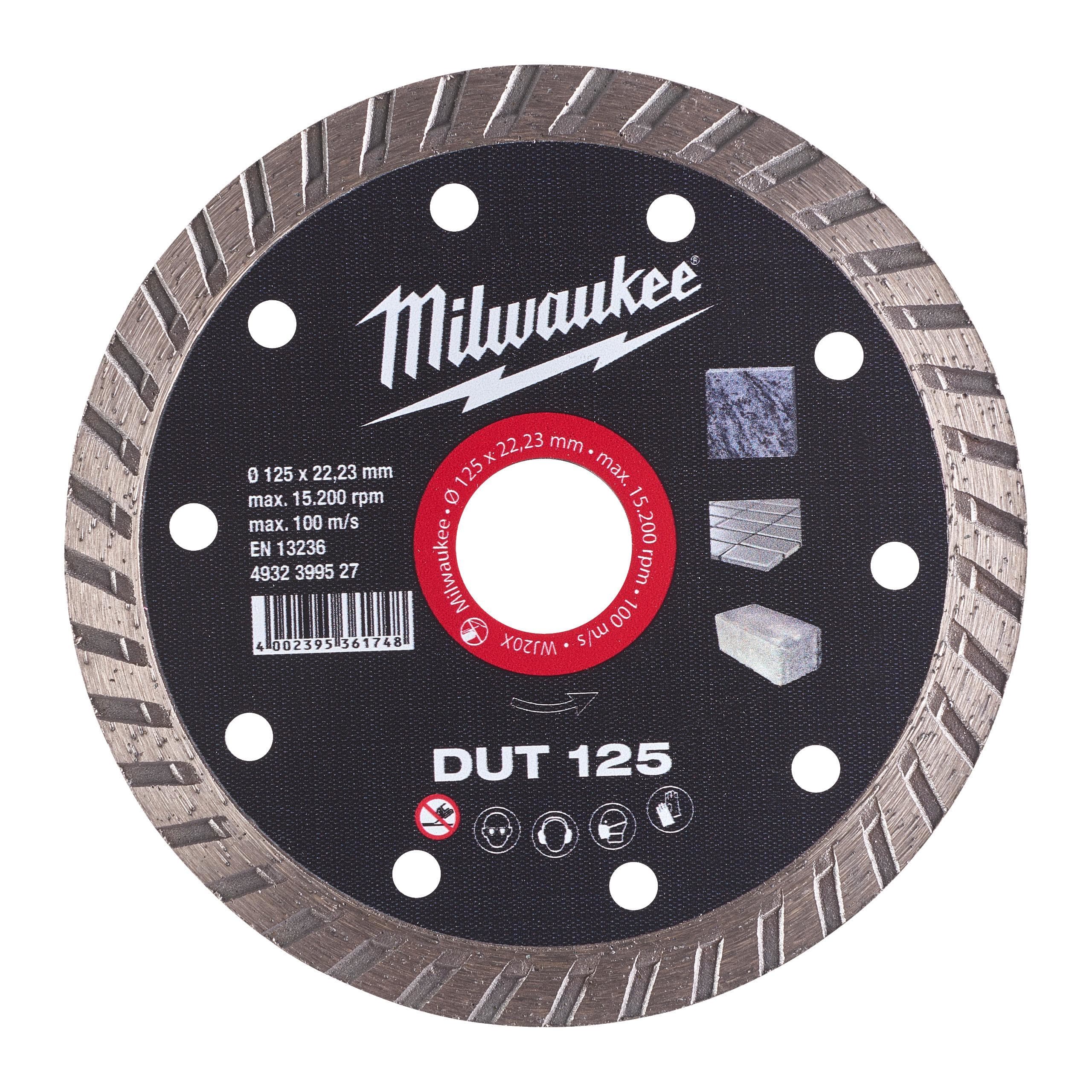 MILWAUKEE - DISCO DIAM.TURBO - DUT 125MM
