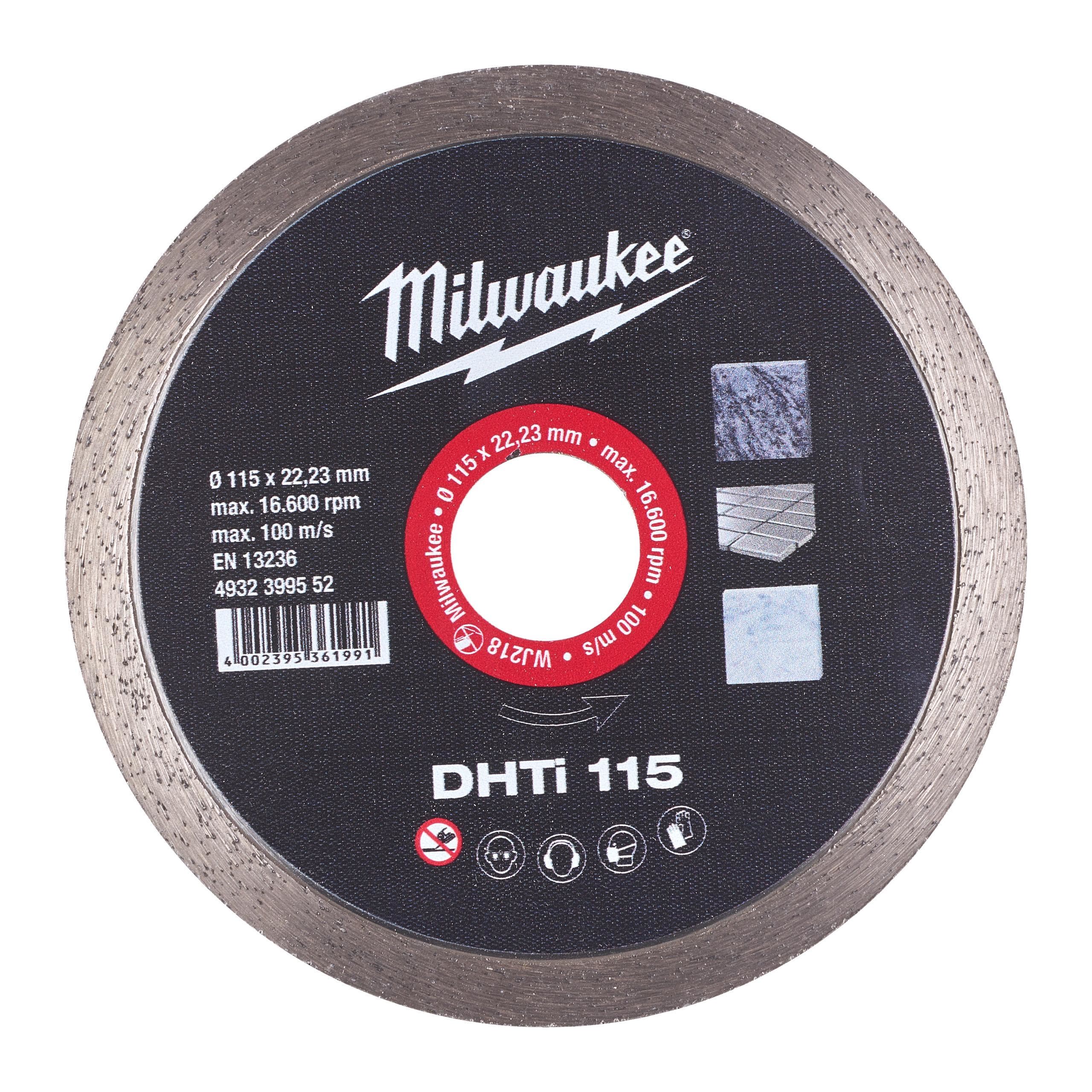 MILWAUKEE - DISCO DIAMANTE CONTINUO -