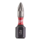 MILWAUKEE - EXP.SHOCKWAVE PZ1 X25MM (25UDS) - 10UDS