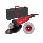 MILWAUKEE - AMOLADORA ANGULAR 2200 W  AG22-230DMS-DSET