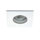 JISO - Foco estanco PRO 106D cuadrado empotrable color blanco técnico