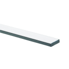 JISO - PERFIL ALUMINIO TIRAS LED 12X3MM 1M
