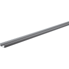JISO - Perfil aluminio 2m tiras LED superficie 17,4x7,5mm