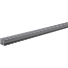 JISO - Perfil aluminio 2m tiras LED superficie 17,4x15,1mm
