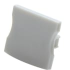 JISO - Tapa lateral sin orificio para perfil 712 2m