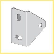 MULTIVIA - FIJACIÓN RÓTULA PARA PERFIL C GALVANIZADO EN CALIENTE