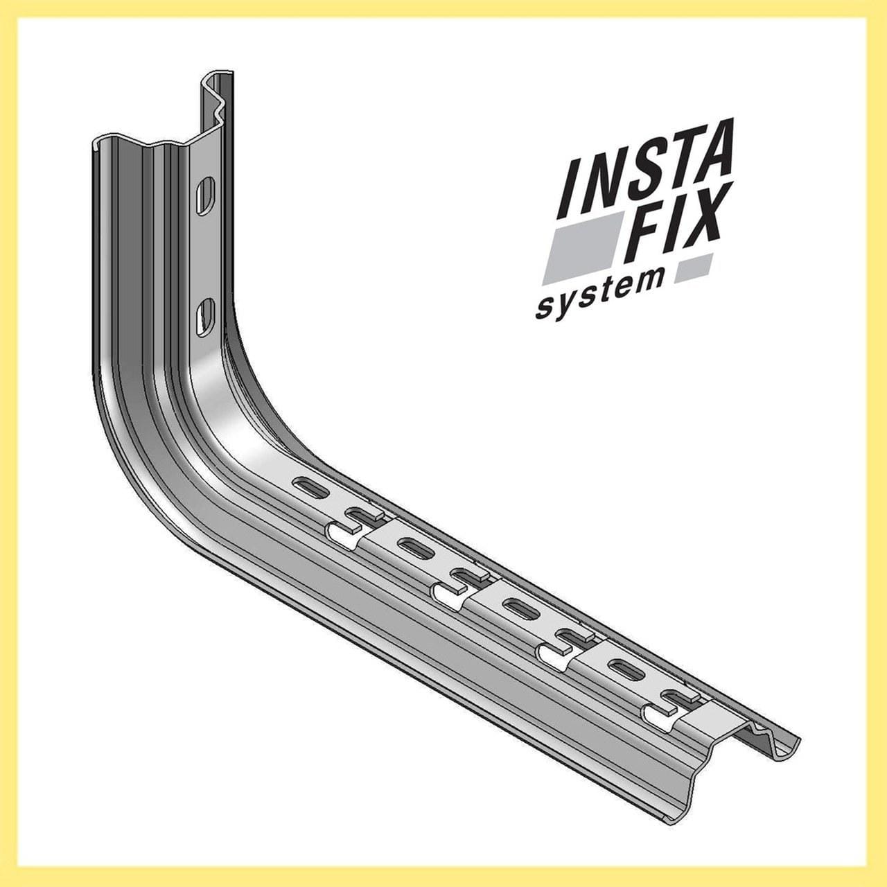 MULTIVIA - Soporte OMEGA para pared/perfil colgante 200mm HR