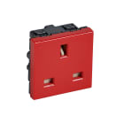 LEGRAND - MSC SDO BRITISH SK 2MOD ROJO