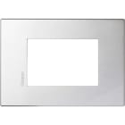 BTICINO - Placa embellecedora Axolute AIR de color Tech - 3 módulos