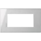 BTICINO - Placa embellecedora Axolute AIR de color Tech - 4 módulos