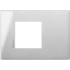 BTICINO - Placa embellecedora Axolute AIR de color Tech - 2 módulos