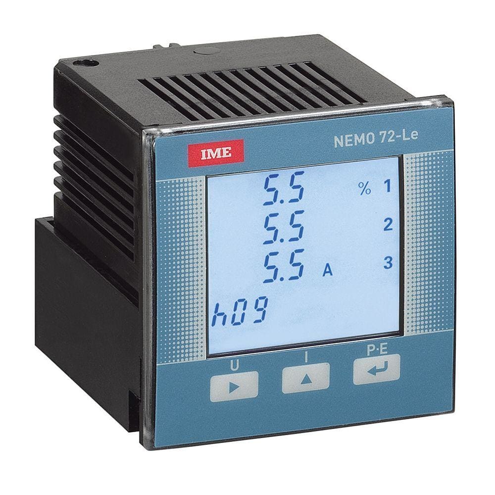 IME - Multifunción NEMO 72-Le 1-5A - salida impulsos+Modbus RS485