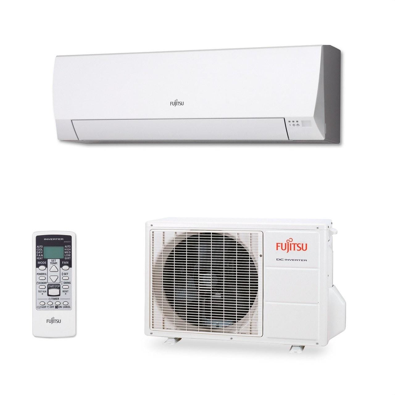 FUJITSU - Conjunto 3NGF8756 + 3NGF8757 split inverter ASY35UILLCE