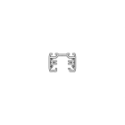 ARKOSLIGHT - CARRIL SUPERFICIE 230V 1L 1M BLANCO