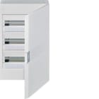 HAGER - Caja superficie VEGA VB 3 filas con 18 módulos puerta opaca