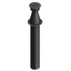 DINAK - Terminal techo PPH diámetro 80/125 negro